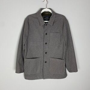 Jos. A. Bank Reserve Mens Soft Chore Coat Jacket Brown Coat Jacket Medium